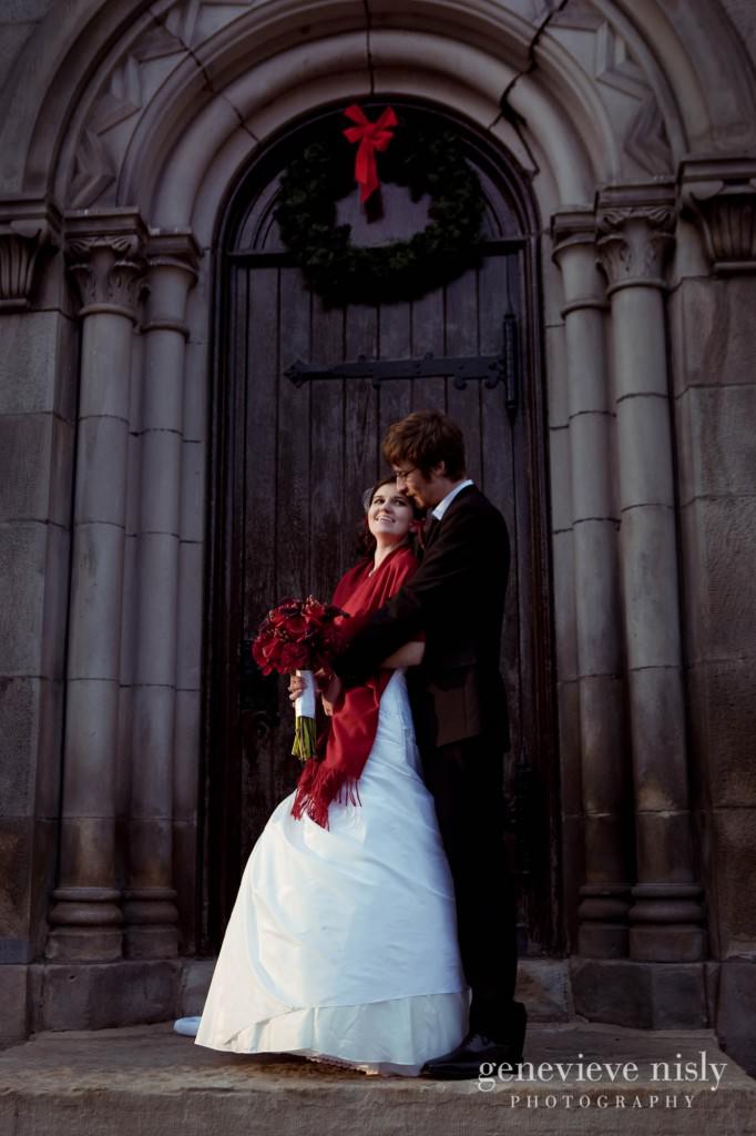  Cleveland, Copyright Genevieve Nisly Photography, Ohio, Old Stone Church, Wedding, Winter