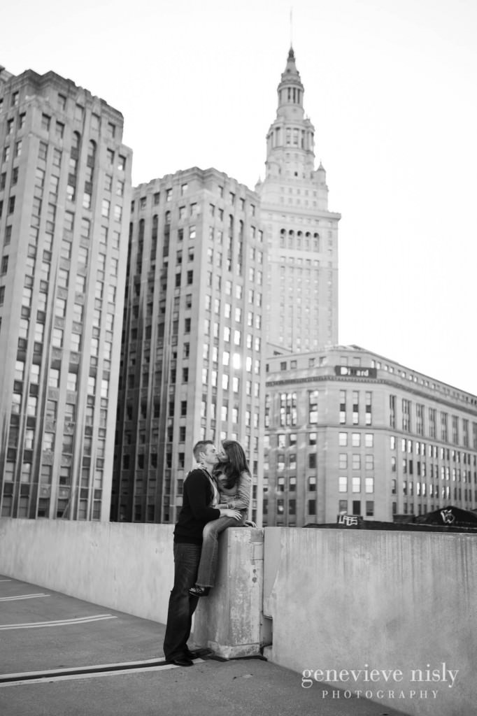  Cleveland, Copyright Genevieve Nisly Photography, Downtown Cleveland, Engagements, Ohio, Spring