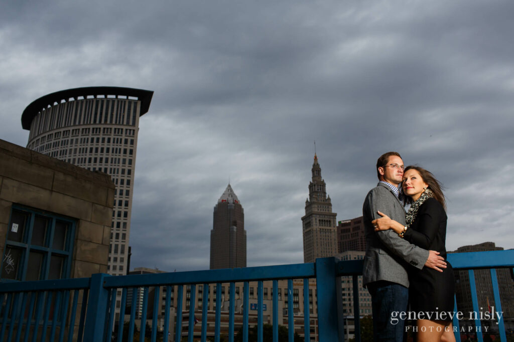  Cleveland, Copyright Genevieve Nisly Photography, Engagements, Fall, Flats