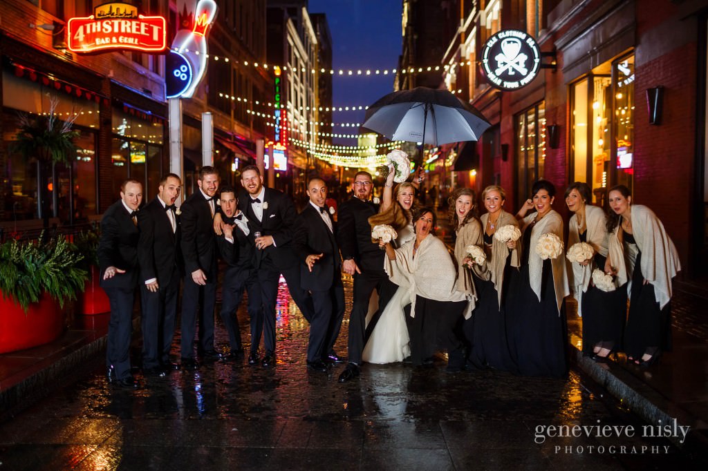  Cleveland, Copyright Genevieve Nisly Photography, East 4th St., Wedding, Winter