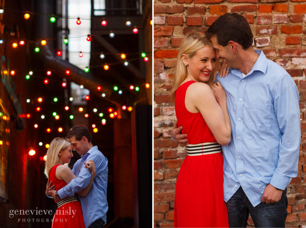  Cleveland, Copyright Genevieve Nisly Photography, East 4th St., Engagements, Ohio, Spring