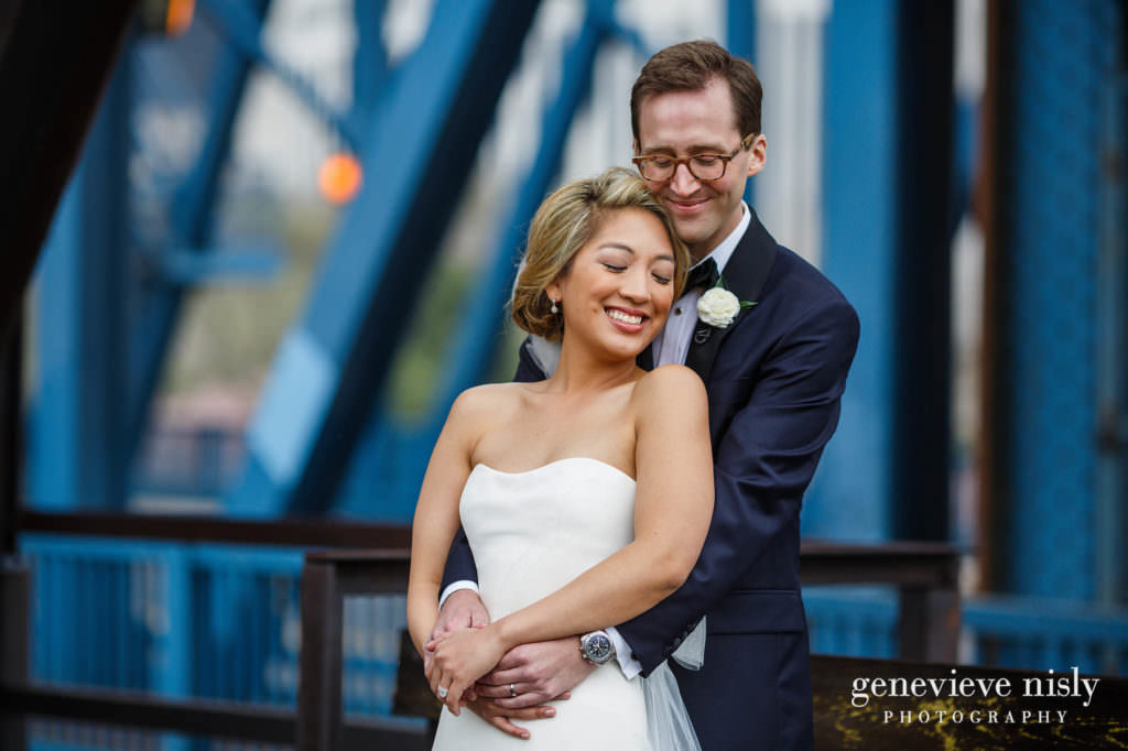  Cleveland, Copyright Genevieve Nisly Photography, Downtown Cleveland, Flats, Ohio, Spring, Wedding