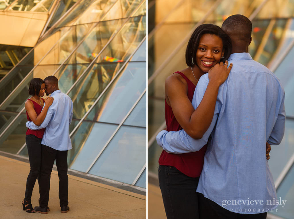  Engagements, Copyright Genevieve Nisly Photography, Summer, Ohio, Akron, Downtown Akron