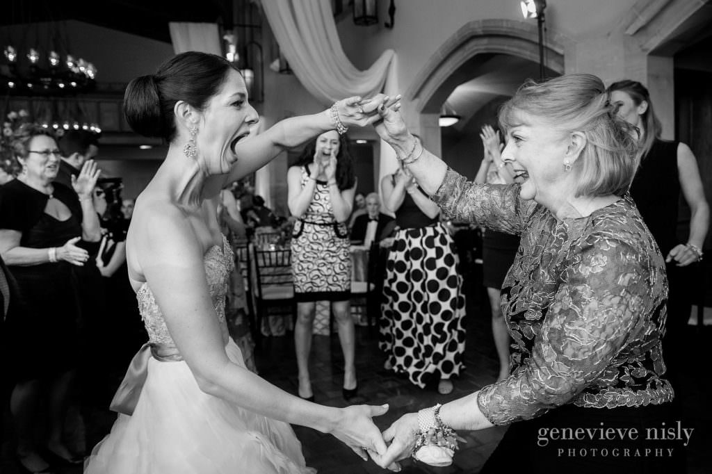 Bride dances with her mother during the reception.