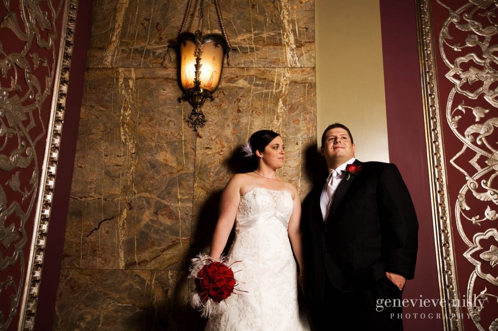  Copyright Genevieve Nisly Photography, Ohio, Powers Auditorium, Wedding, Winter, Youngstown