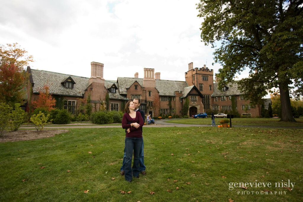 Akron, Copyright Genevieve Nisly Photography, Engagements, Fall, Ohio, Stan Hywet