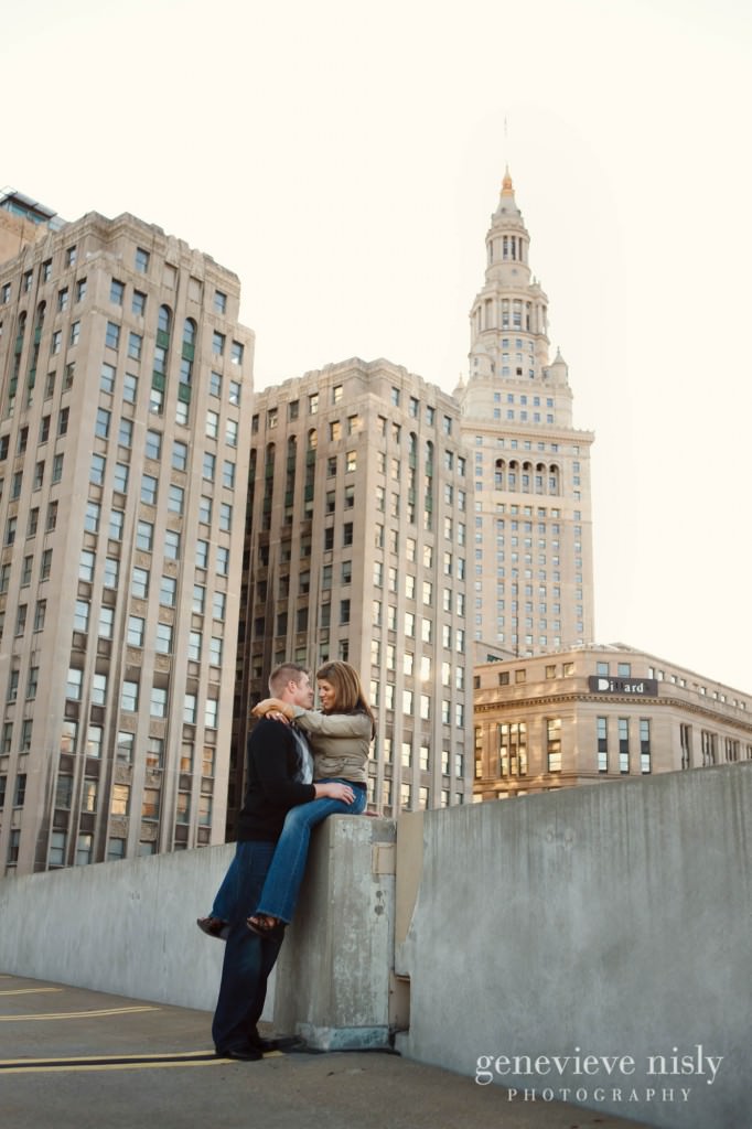  Cleveland, Copyright Genevieve Nisly Photography, Downtown Cleveland, Engagements, Ohio, Spring