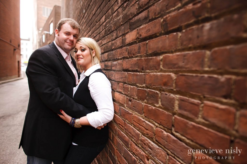  Cleveland, Copyright Genevieve Nisly Photography, Downtown Cleveland, Engagements, Fall