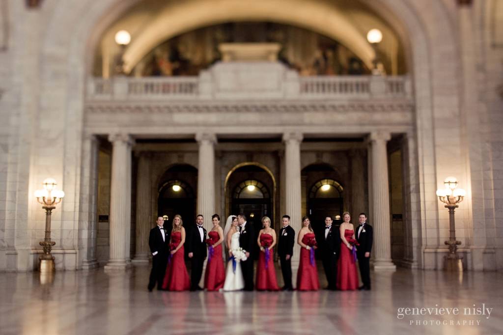  Cleveland, Copyright Genevieve Nisly Photography, Old Courthouse, Wedding, Winter