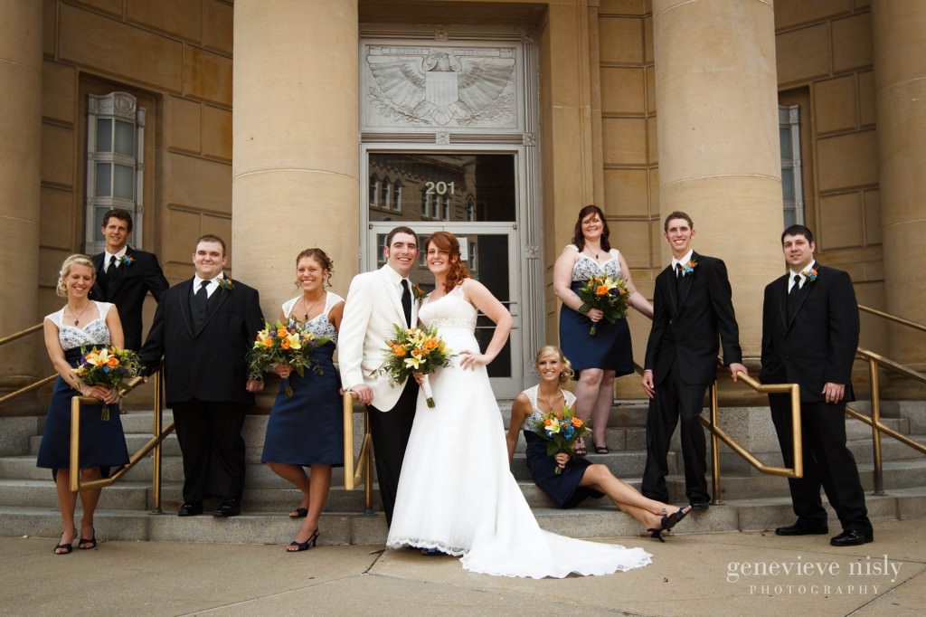  Canton, Copyright Genevieve Nisly Photography, Downtown Canton, Ohio, Summer, Wedding