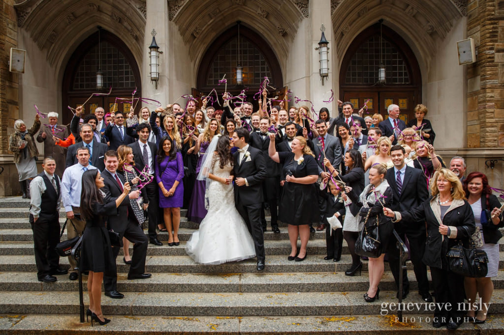  Cleveland, Copyright Genevieve Nisly Photography, Fall, Ohio, St. John's Cathedral, Wedding