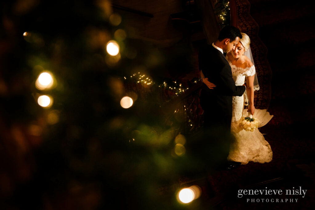 Cleveland, Copyright Genevieve Nisly Photography, Renaissance Hotel, Wedding, Winter