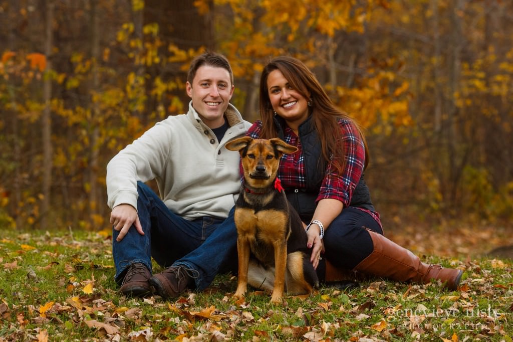  Copyright Genevieve Nisly Photography, Engagements, Fall, North Chagrin Reservation
