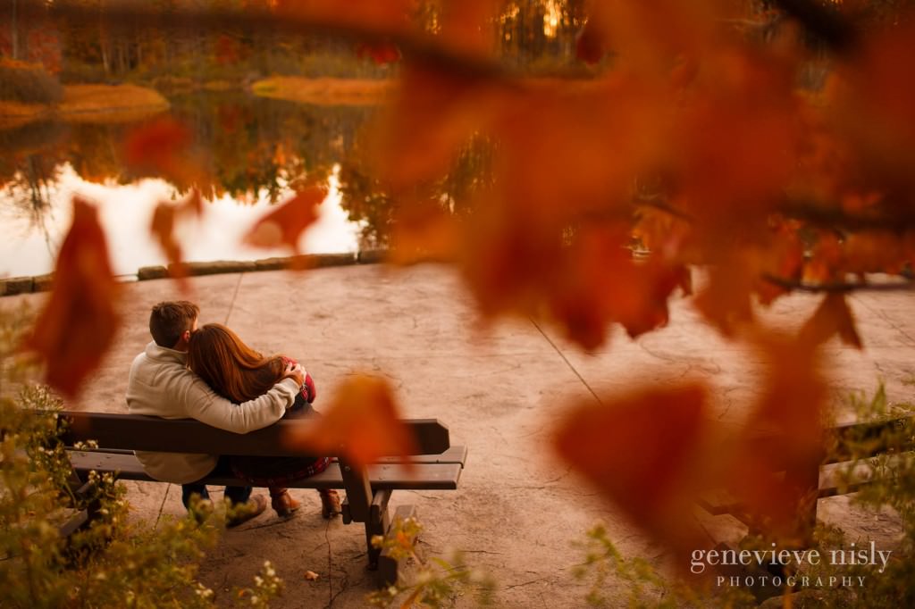 Copyright Genevieve Nisly Photography, Engagements, Fall, North Chagrin Reservation