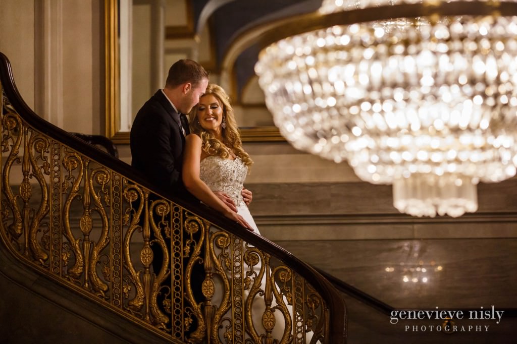  Cleveland, Copyright Genevieve Nisly Photography, Ohio, Renaissance Hotel, Wedding, Winter