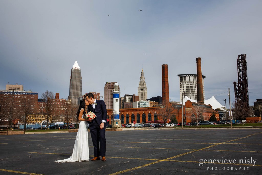  Cleveland, Copyright Genevieve Nisly Photography, Flats, Ohio, Spring, Wedding