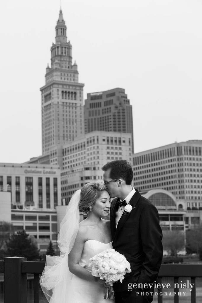  Cleveland, Copyright Genevieve Nisly Photography, Downtown Cleveland, Flats, Ohio, Spring, Wedding