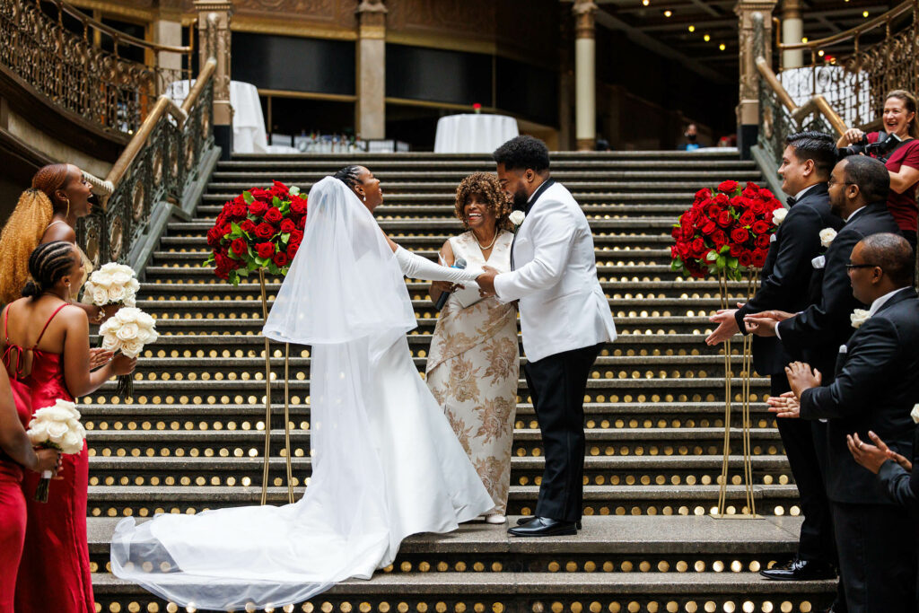  Wedding, Cleveland, Hyatt Arcade