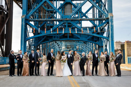 Carter Road Bridge, Cleveland, Ohio, Wedding