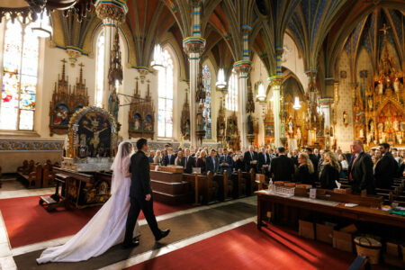 Ohio, Cleveland, Wedding, St. Michael the Archangel, Ceremony